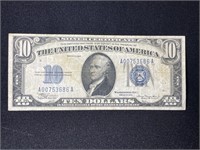 SERIES 1934 $10 SILVER CERTIFICATE
