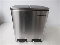 $189-Songmics Garbage Can With Soft Close Lids 48L