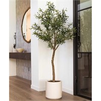 FAUX 8' OLIVE TREE