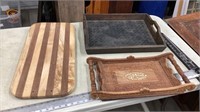 Wood trays