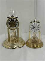 2 Vintage Ruin Clocks