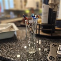Art Glass Animal Stir Sticks-Bottle Opener-Cards