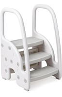 3 step plastic toddler step stool