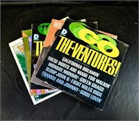 (5) THE VENTURES Surfer Music VInyl Records 1