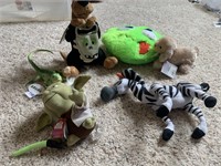 HORSE AND OTHER STUFFED ANIMALS