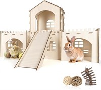 B3441  Rabbit Castle Chew Toys