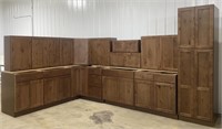 (WE) Rustic Walnut Shaker Premium Kitchen Cabinets