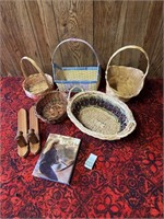 Baskets, Book & Candle Sconce