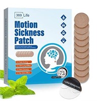 369 Life Motion Sickness Patches Sea Sickness