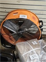 commercial electric floor fan (dented)
