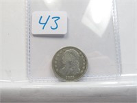 1831 P Capped Bust Dime 90% Silver