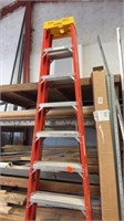 WERNER FIBERGLASS DOUBLE STEP LADDER