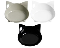 Non Slip Cat Food Bowls - Set of 3