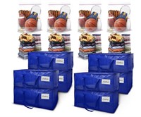 16 Pack Moving Bags, 8 Extra Large Heavy Duty Bags