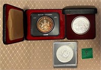 3 Coin Canadian Mint Lot