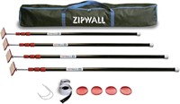 ZipWall 10ft Spring-Loaded Poles 4 Pack