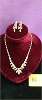 Gorgeous Bling Necklace and Earring Set