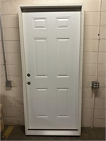 36 x 80 6 panel exterior fire door