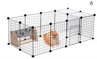 PAWZ Road Pet Playpen, Metal Yard Fence with Door