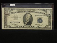 $10 1953 SILVER CERTIFICATE (VF)