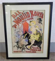 (E) Moulin Rouge Print (30.5" x 24.5")