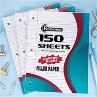 Loose Leaf Paper 450 Sheets