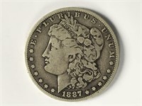 1887-O Morgan Dollar  F