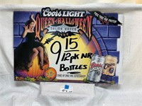 Coors Light Queen of Halloween 1999 Poster