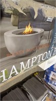 Hampton Bay 36-in outdoor gas fire pit