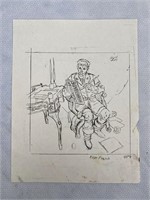 TSR AD&D “Half Elves” Abacus Signed Sketch Print