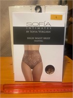 New Sofia Intimates women’s high waist brief L