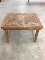 Rustic Wood Coffee Table 29W x 24D x 18H