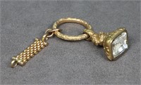 Ornate Victorian Gold-Filled Watch Fob