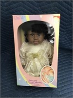 Heritage Mint Vinyl Baby Doll New in Box African