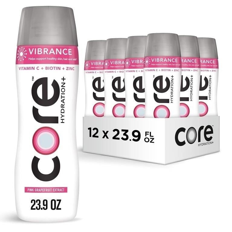 CORE Hydration+ Vibrance, Pink Grapefruit, 12 Pack