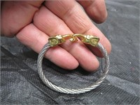 NICE Bracelet with Gold? Elephant Heads Clasp