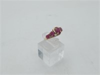 10K Yellow Gold Ruby ? Ring