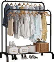 UDEAR 43.3 Double Rod Garment Rack