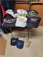 Lot of Hats and 1 visor