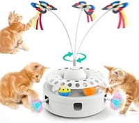 3-in-1 Cat Toys for Indoor Cats, Smart