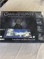 Game of Thrones 4D puzzle awesome sealed