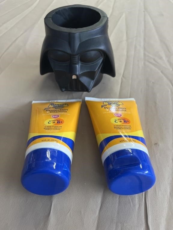 Darth Vader, Cozzee, and sunscreen exp 2025
