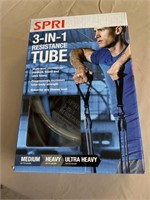 Three in one resistance tube