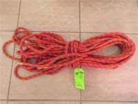 100' OF 1/2" UTILITY ROPE - RED