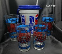 (4) Pepsi Cups, Cup