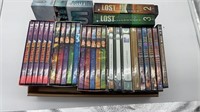 DVD lot with Lost seasons 1-3