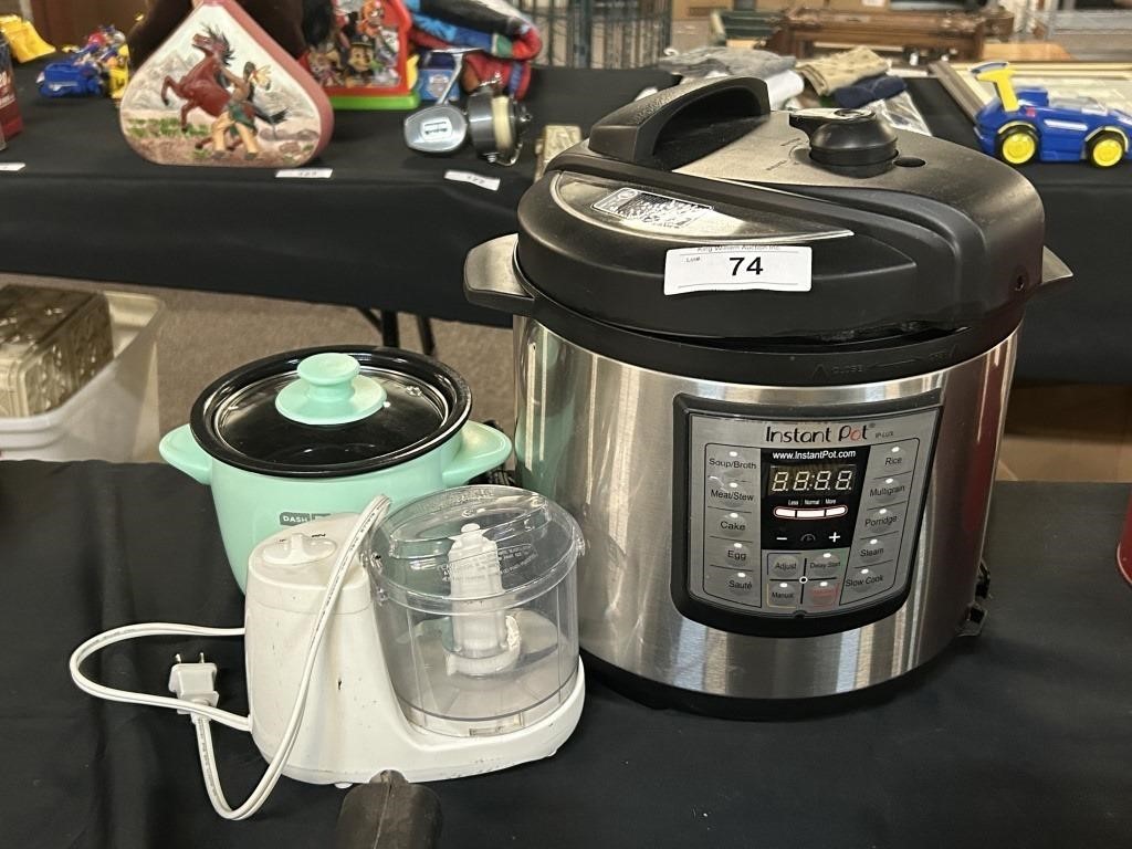 Pressure Cooker, Rice Cooker, Veggie Chopper