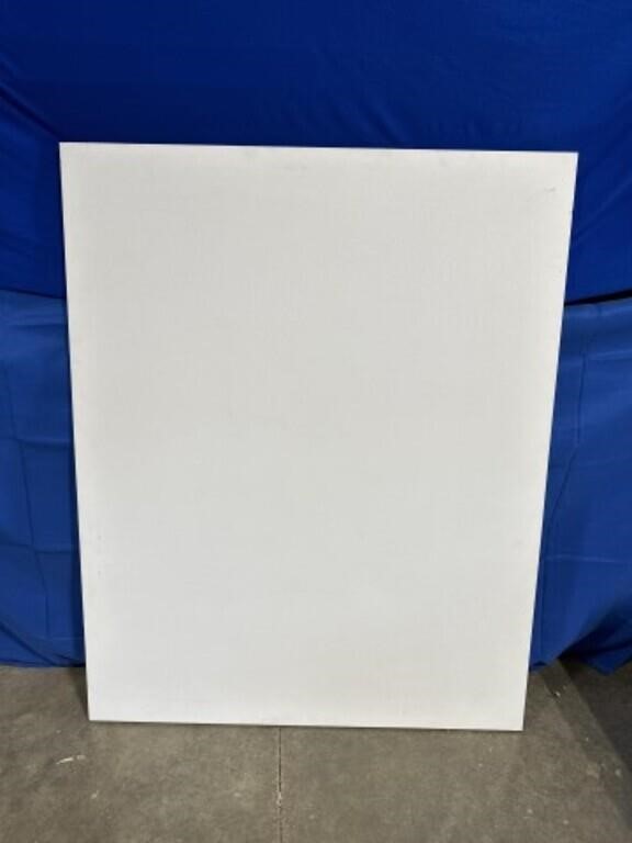Large blank canvas, dimensions are 48x60