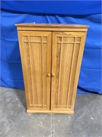 Wooden storage cabinet, dimensions are