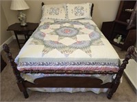 Mahogany wood bed Set